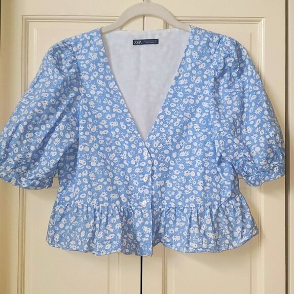 ZARA, Cropped Top, Size S, NWOT. - Picture 1 of 5